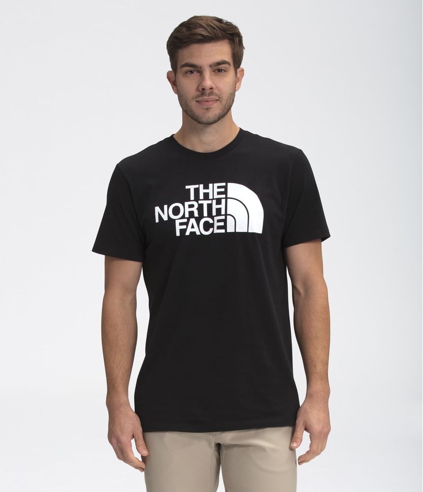 Camiseta Half Dome Manga Corta Negra Hombre The North Face