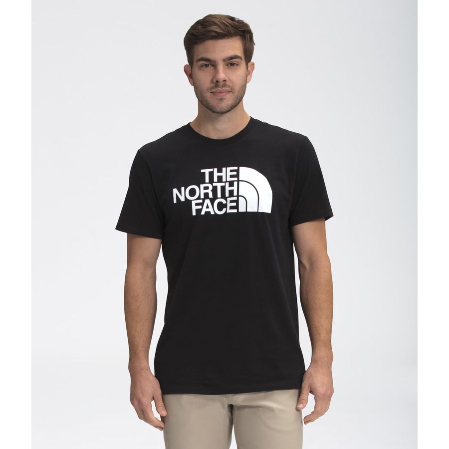Camiseta Half Dome Manga Corta Negra Hombre The North Face