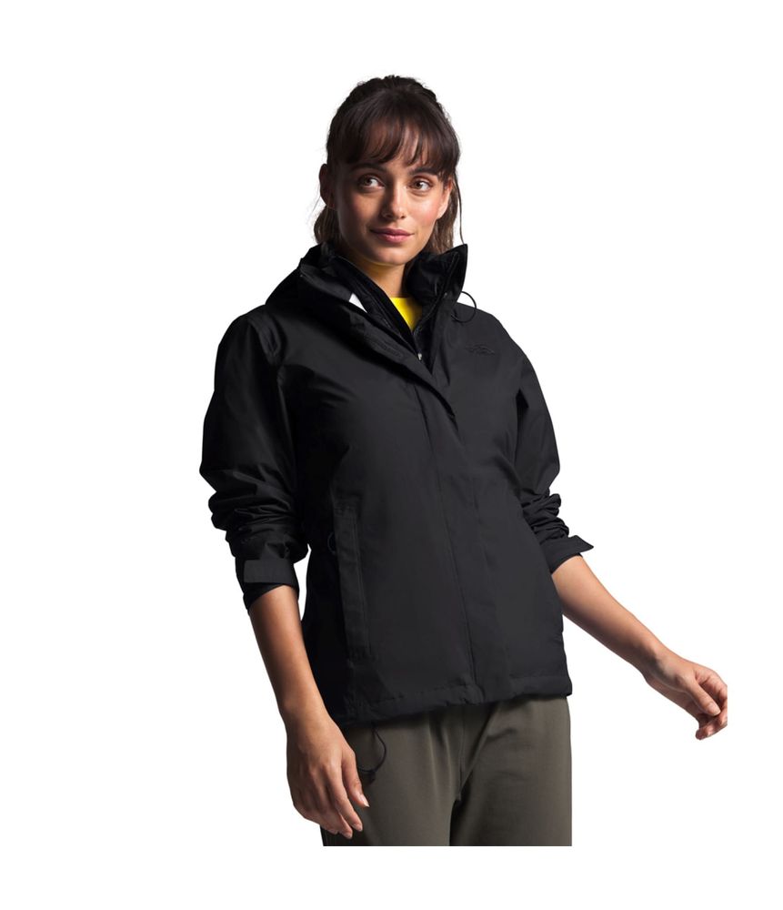 Chompa-Venture-2-Impermeable-Negra-Mujer-The-North-Face-XL
