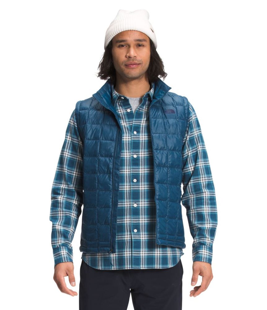 Chaleco-Thermoball-Eco-Azul-Hombre-The-North-Face-M