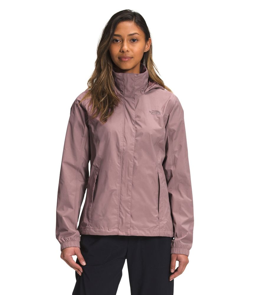 Chompa-Resolve-2-Impermeable-Cafe-Mujer-The-North-Face-L