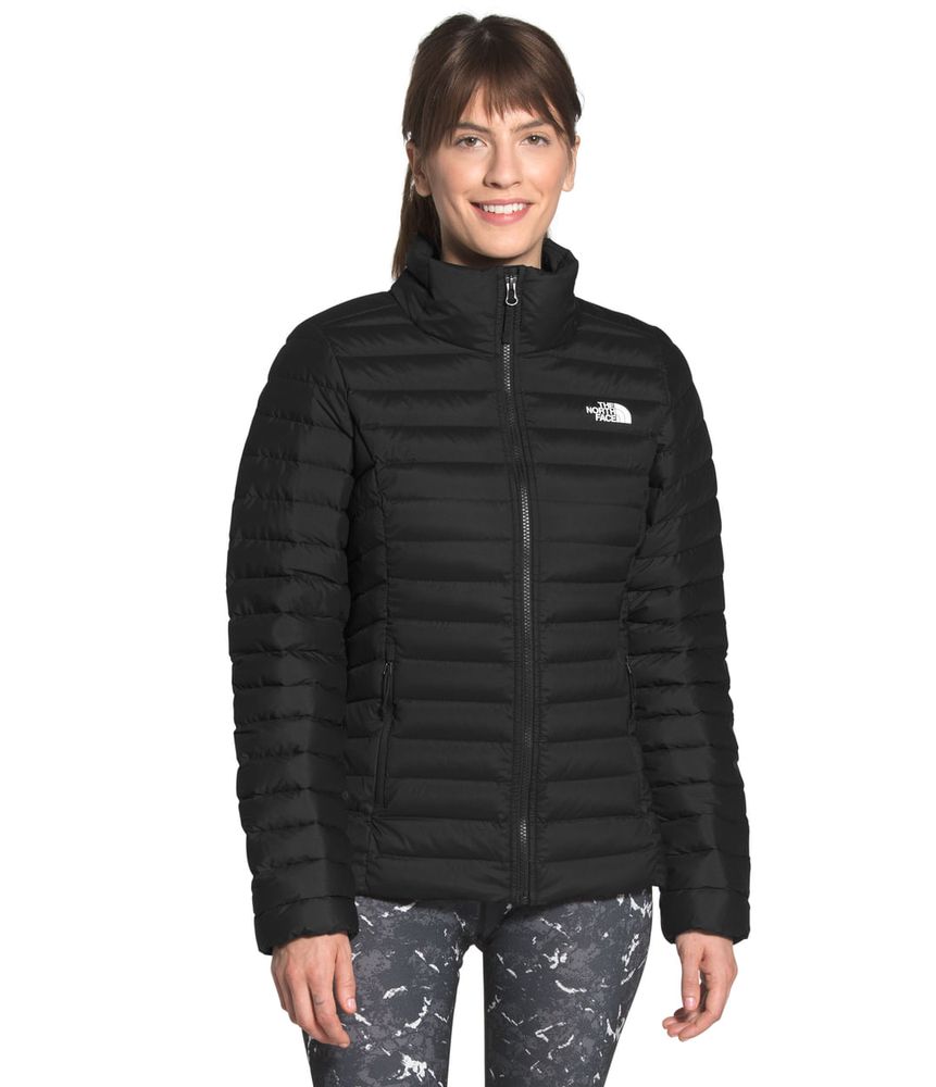 Compra Chompa Stretch Down Térmica Negra Mujer The North Face Oficial - thenorthfaceec