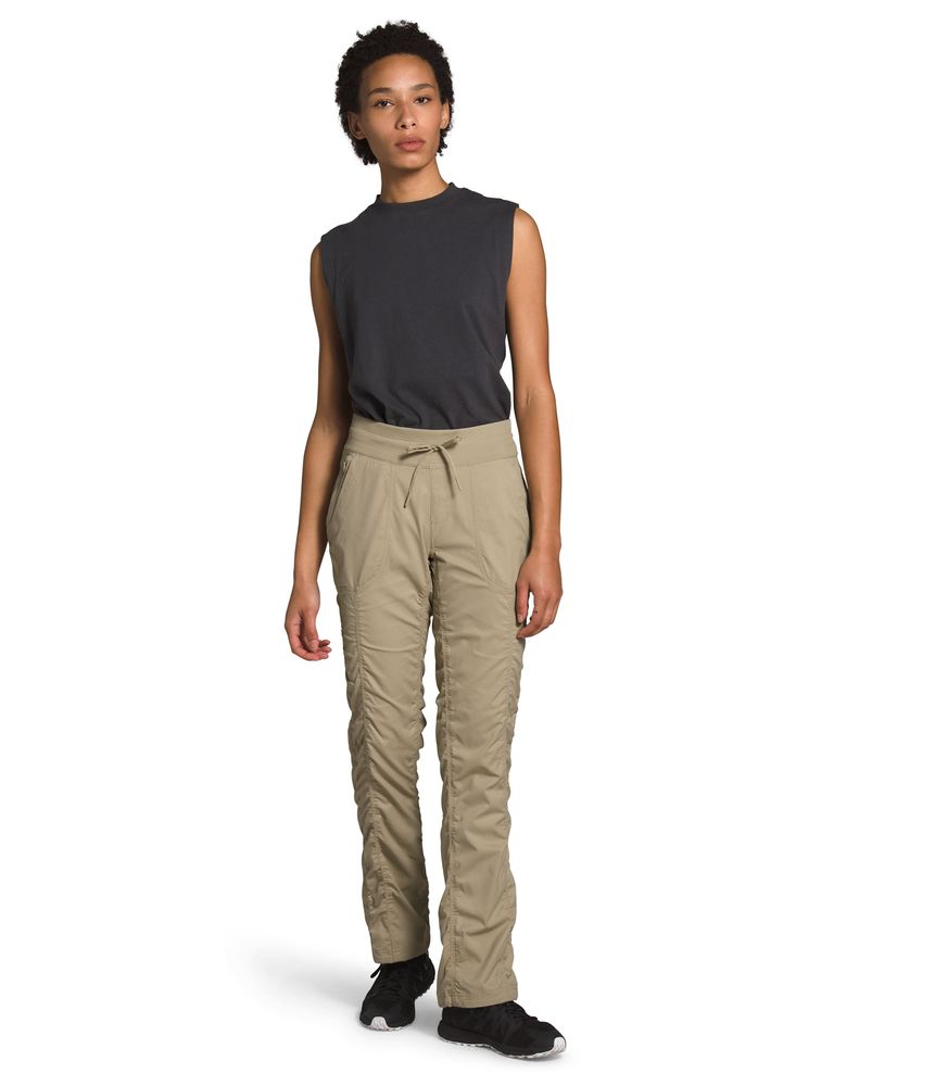 Pantalones-Aphrodite-2.0-Deportivo-Beige-Mujer-The-North-Face