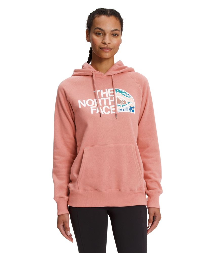Buzo-Half-Dome-Pullover-Hoodie-Mujer-Rosado-The-North-Face
