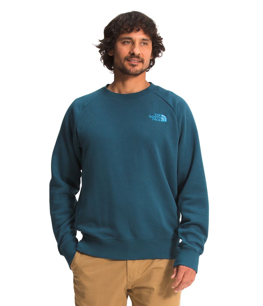 Buzo-Simple-Logo-Crew-Hombre-Azul-The-North-Face Buzo-Simple-Logo-Crew-Hombre-Azul-The-North-Face