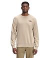 Buzo-Simple-Logo-Crew-Hombre-Beige-The-North-Face