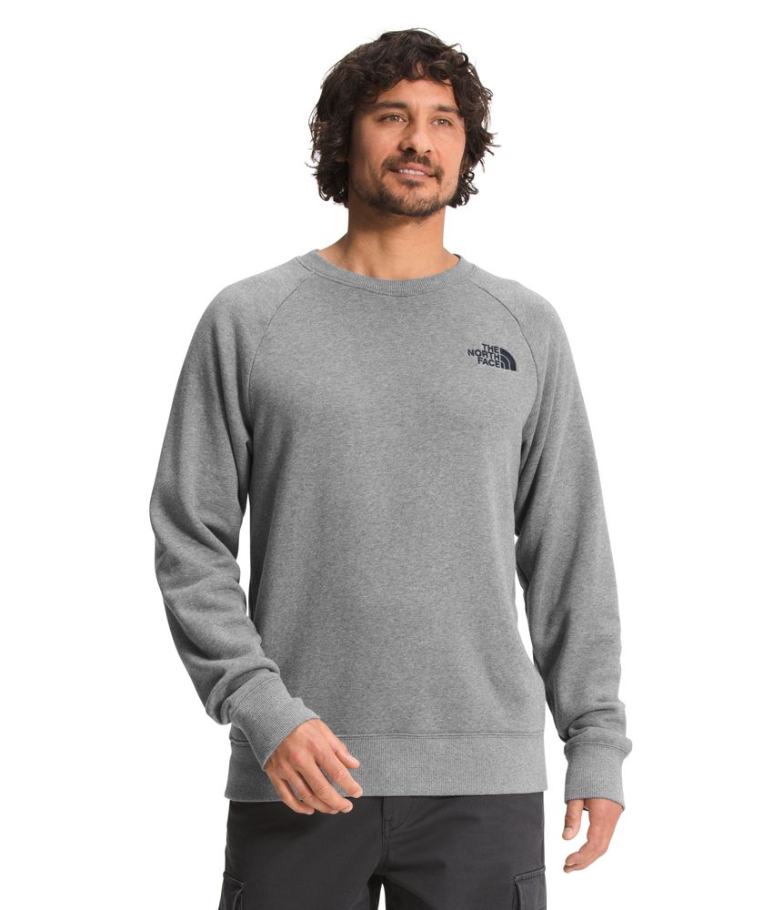 Compra Buzo Simple Logo Crew Hombre Gris The North Face en The