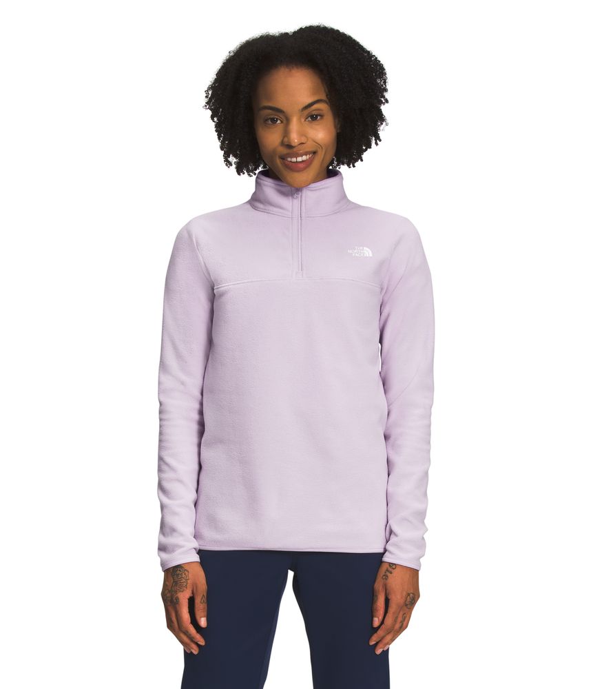 Buzo-Tka-Glacier-1-4-Zip-Polar-Lila-Mujer-The-North-Face