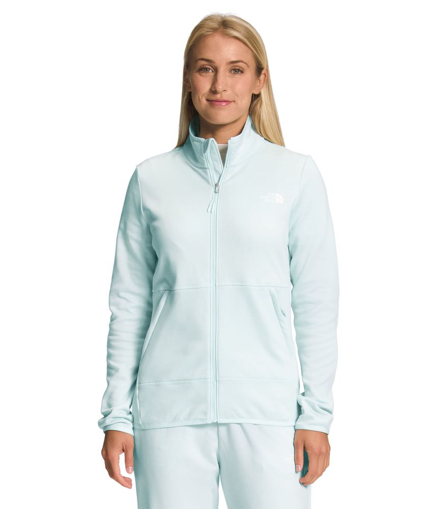 Chompa-Canyonlands-Full-Zip-Verde-Mujer-The-North-Face