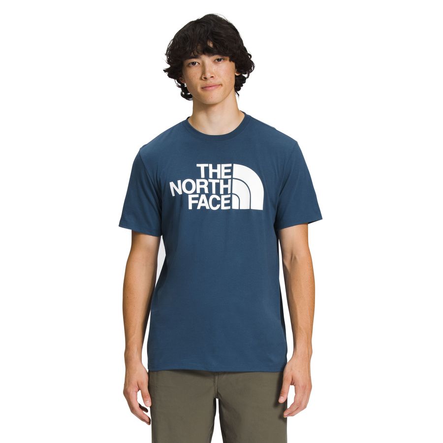 CAMISETA MASCULINA MANGA CURTA LOGO HALF DOME AMARELO A010NH9D THE NORTH  FACE