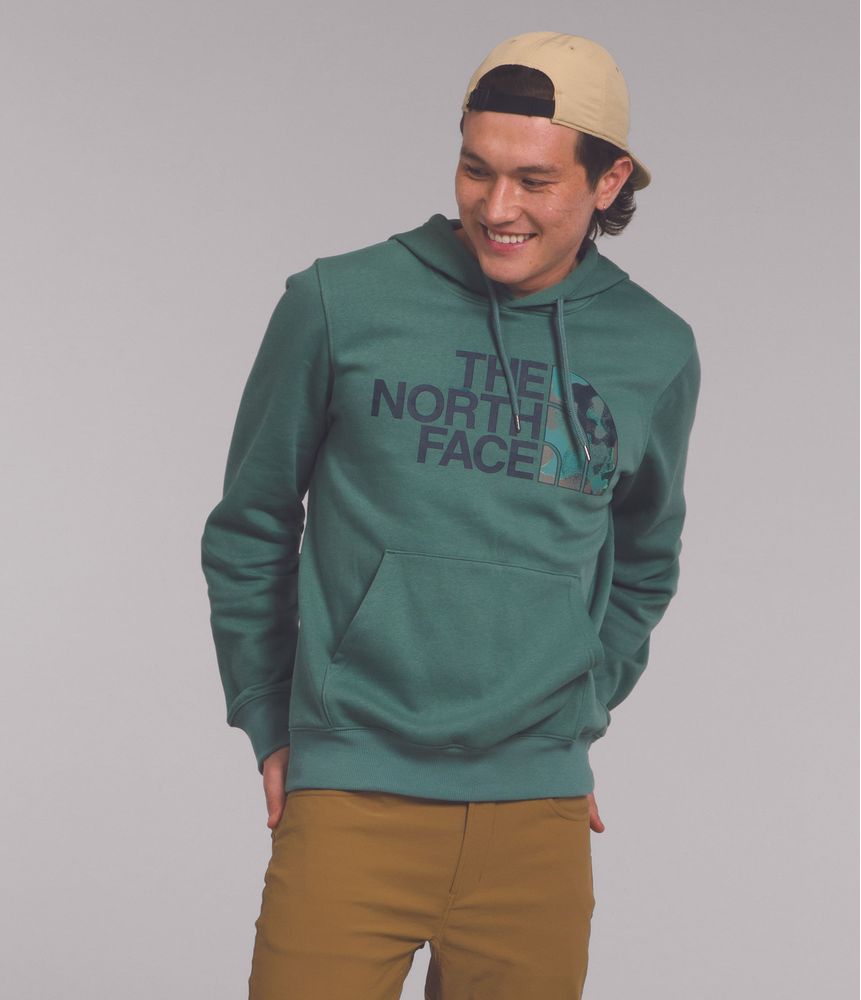Buzo-Half-Dome-Pullover-Hoodie-Hombre-Verde-The-North-Face-