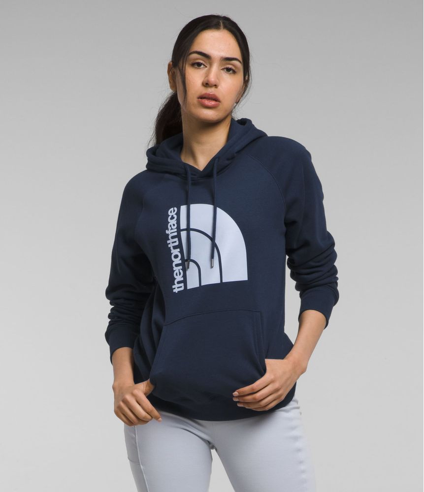 Buzo-Jumbo-Half-Dome-Pullover-Hoodie-Azul-Mujer-The-North-Face-