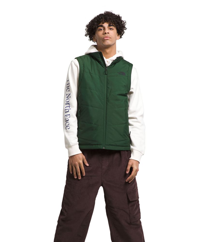 Chaleco-Junction-Insulated-Termico-Verde-Hombre