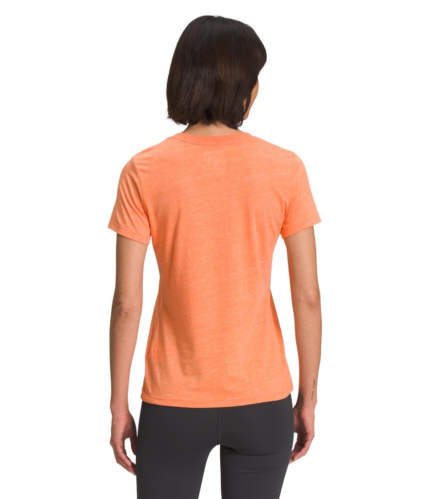 Camiseta-S-S-Half-Dome-Tri-Blend-Tee-Mujer-Naranja-The-North-Face-