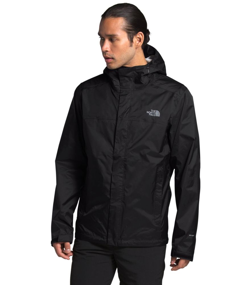 Chaqueta-Venture-2-Impermeable-Negra-Hombre-The-North-Face