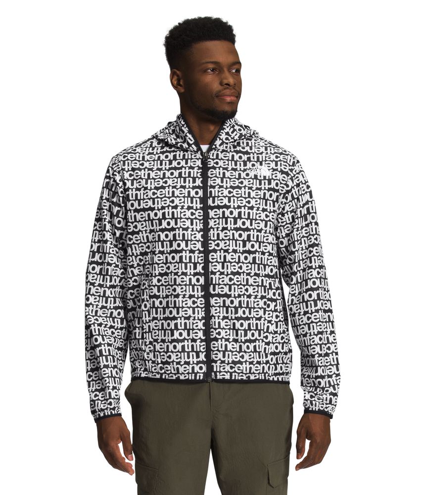 Chompa-Novelty-Cyclone-Wind-Hoodie-Blanca-Hombre-The-North-Face