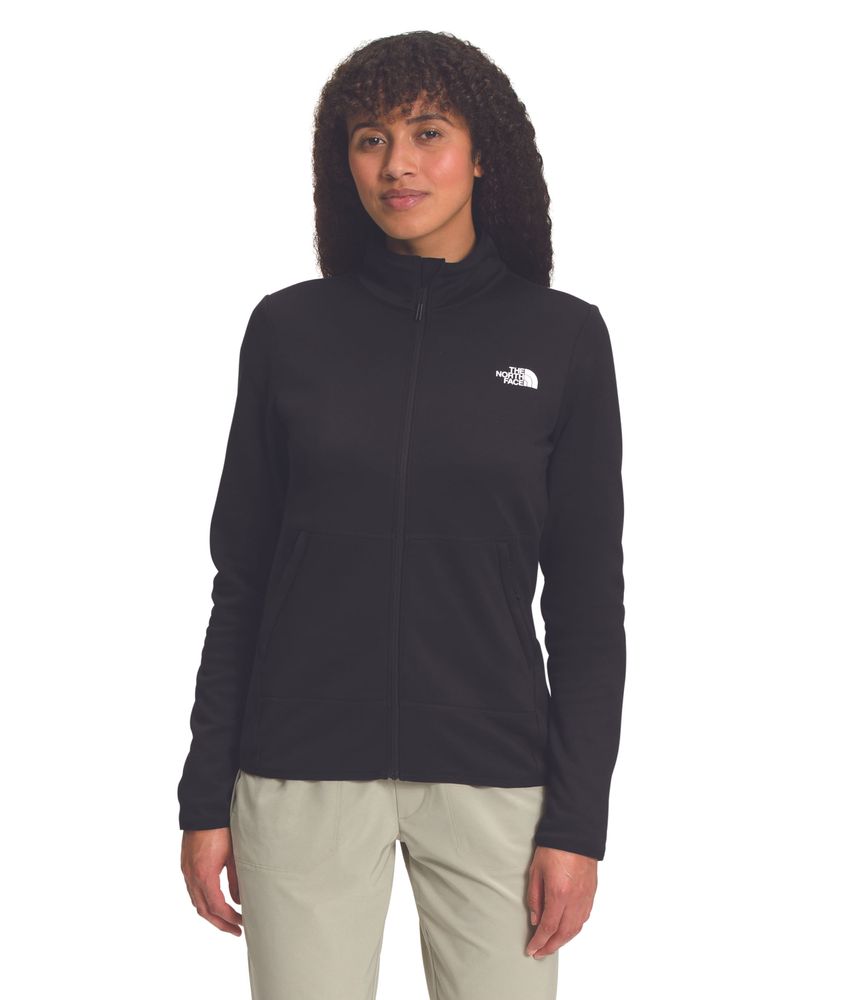 Chompa-Canyonlands-Full-Zip-Mujer-Negra-The-North-Face-