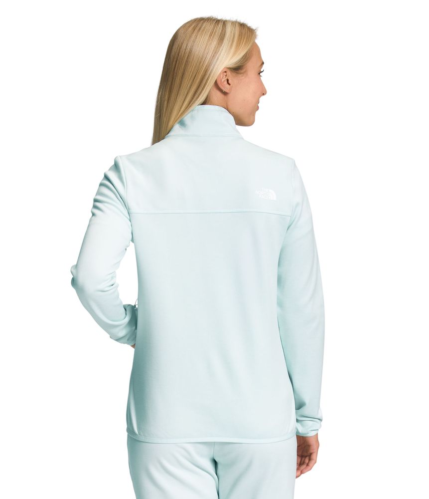 Chompa-Canyonlands-Full-Zip-Verde-Mujer-The-North-Face