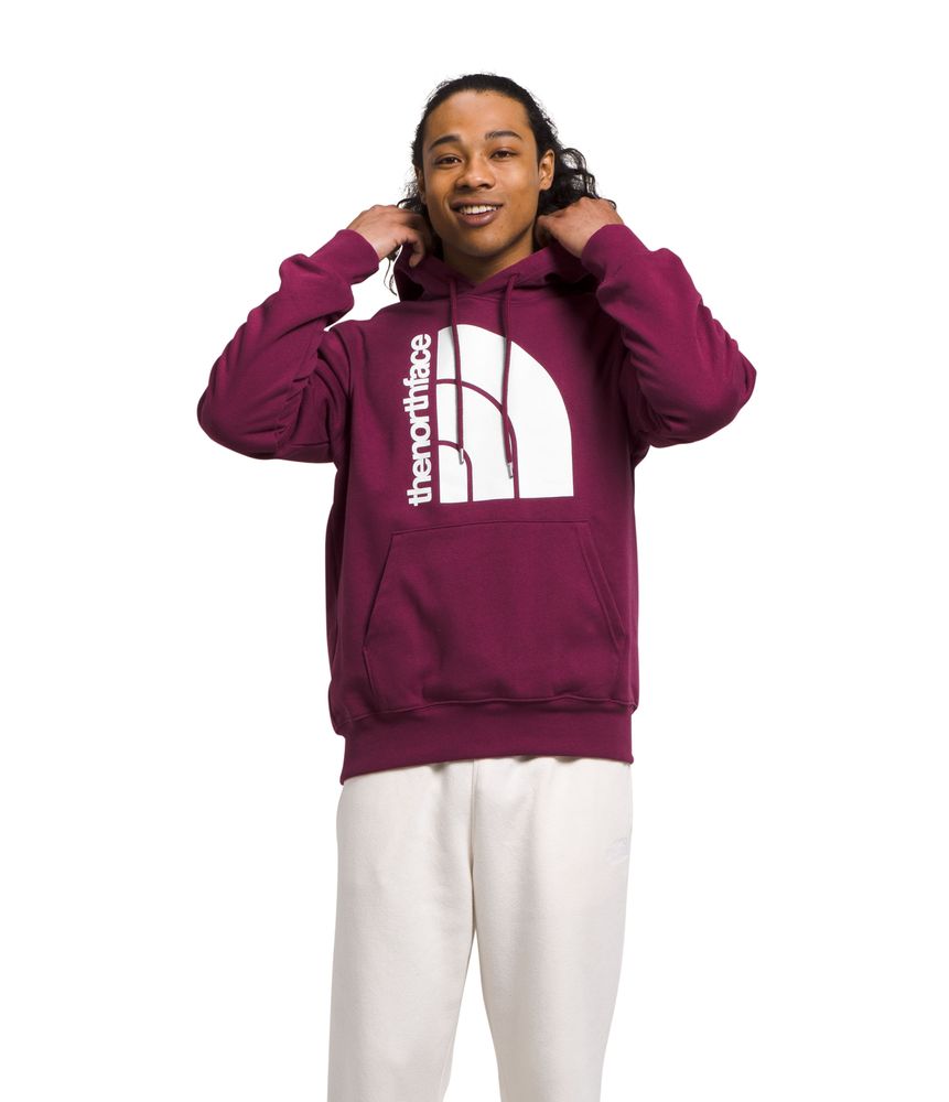 Buzo-Jumbo-Half-Dome-Hoodie-Hombre-Vinotinto-The-North-Face-