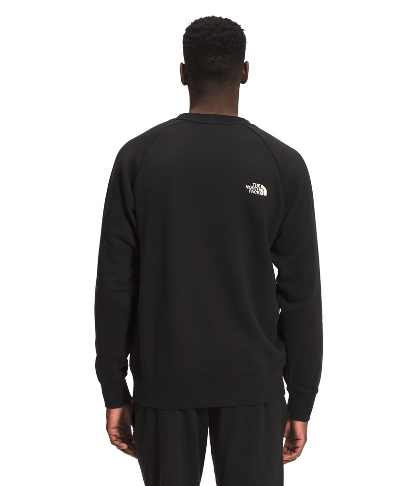 Buzo-Simple-Logo-Crew-Hombre-Negro-The-North-Face