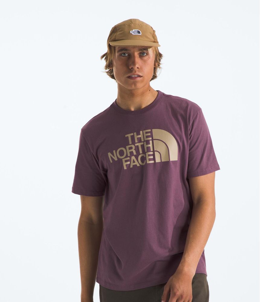 Camiseta-S-S-Half-Dome-Tee-Purpura-Hombre-The-North-Face