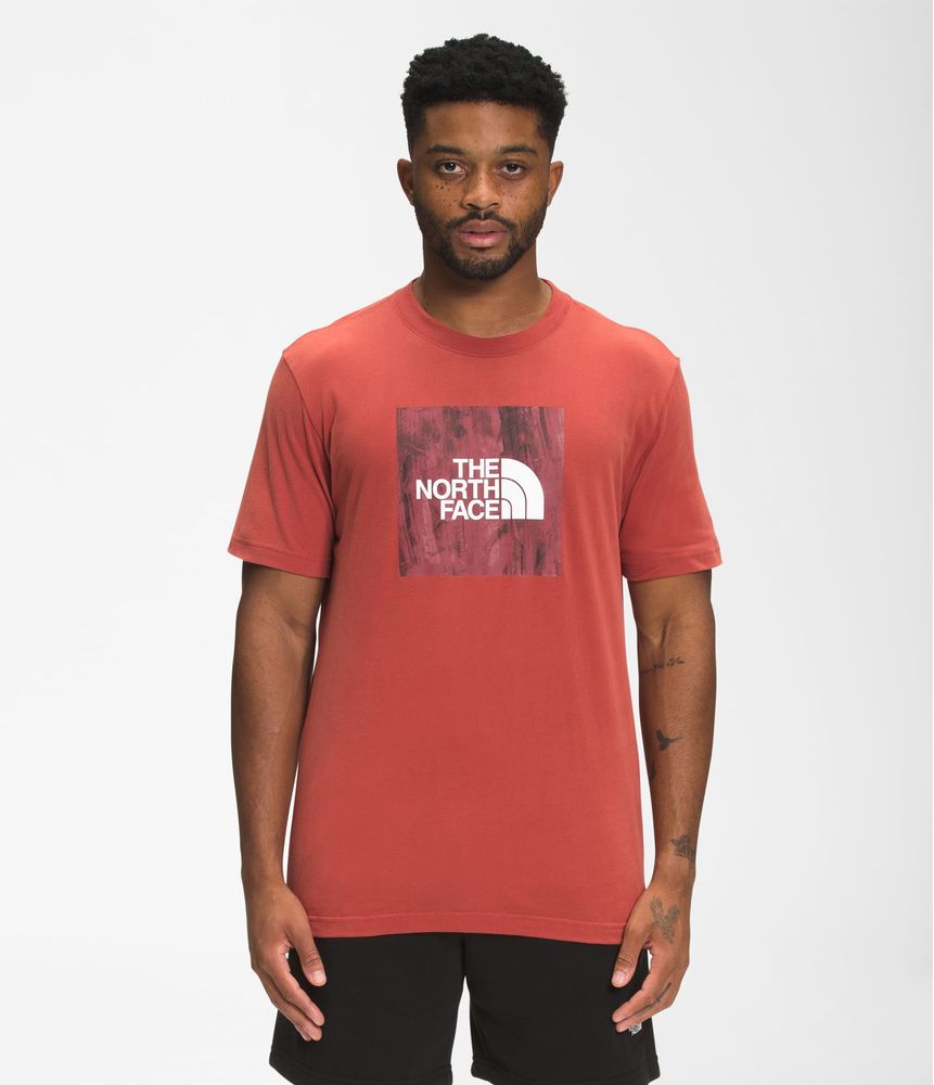 Camiseta-Boxed-In-Tee-Manga-Corta-Roja-Hombre-The-North-Face