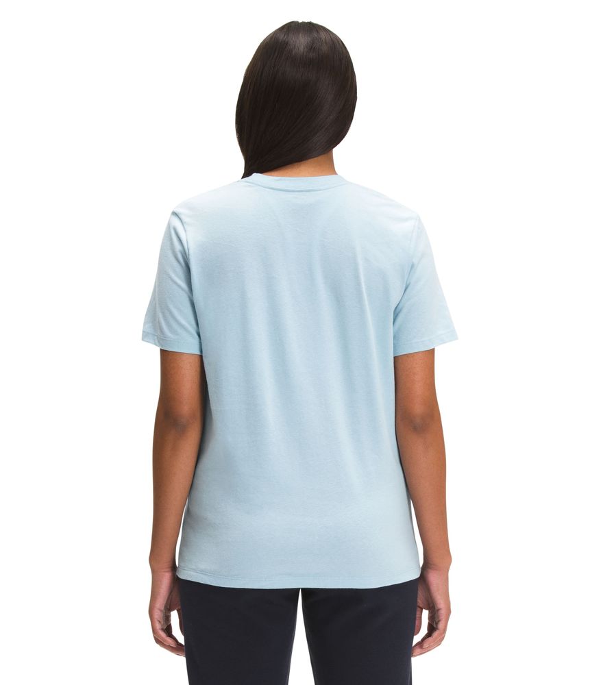 Camiseta-Half-Dome-Cotton-Tee-Manga-Corta-Azul-Mujer-The-North-Face