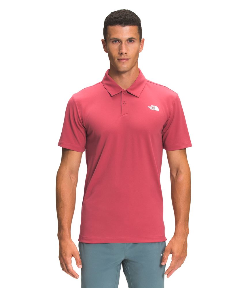 Polo-Wander-Hombre-Rosado-The-North-Face