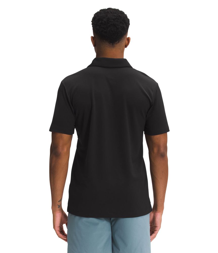 Polo-Wander-Hombre-Negro-The-North-Face