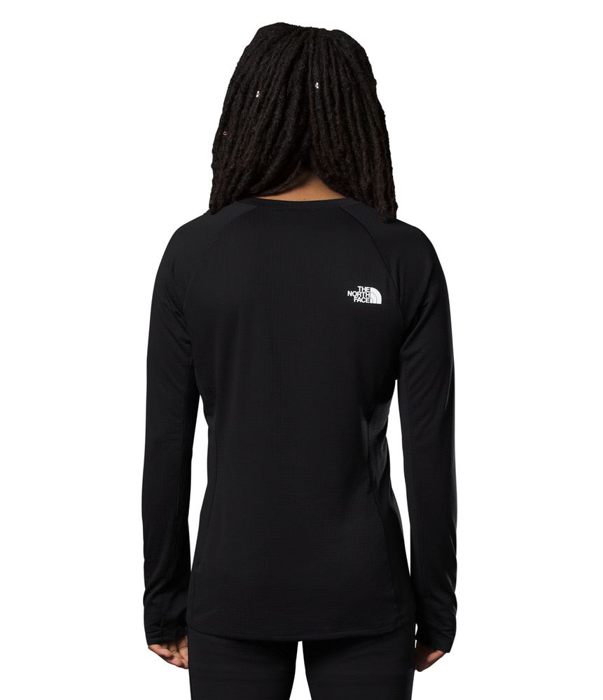 Camiseta-Summit-Dotknit-Crew-Termica-Negra-Hombre