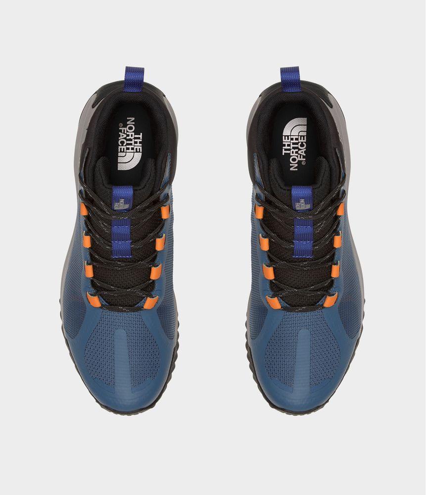 Botas-Wayroute-Mid-Futurelight-Senderismo-Hombre-Azules-The-North-Face