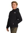 Chompa-Teen-Glacier-F-Z-Hooded-Jacket-Negra-Niños-The-North-Face