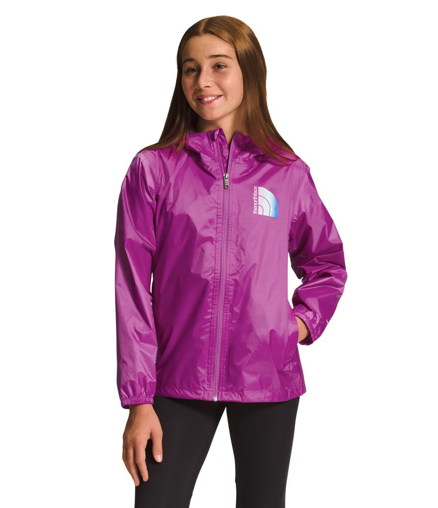 Chompa-Zipline-Rain-Jacket-Purpura-Niña-The-North-Face