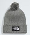 Gorro-Tnf-Logo-Box-Pom-Beanie-Gris-Unisex-The-North-Face-