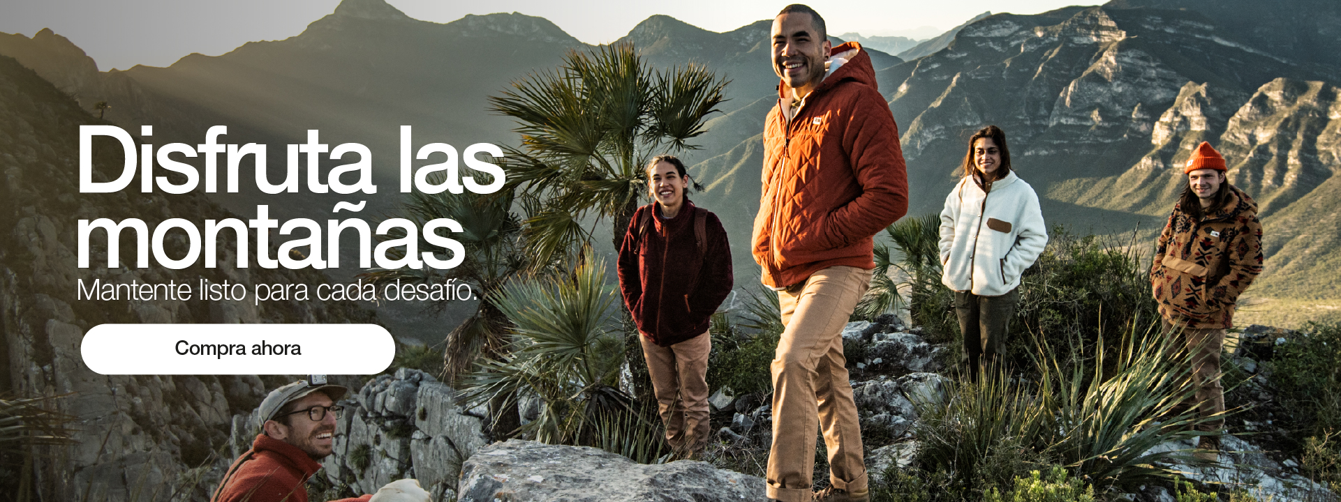 Disfruta las montañas desktop